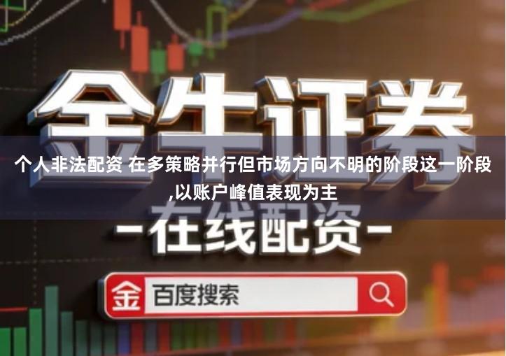 个人非法配资 在多策略并行但市场方向不明的阶段这一阶段,以账户峰值表现为主